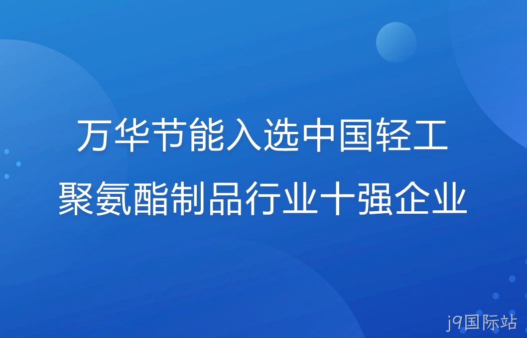 替换词入选中国轻工聚氨酯制品行业十强企业！